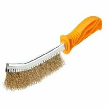 TOLSEN Steel Wire Brush 10 PDQ Display Plastic Handle, Steel Wire 32060